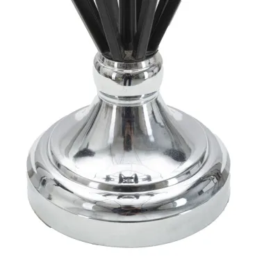 LAMPA STOŁOWA DARKY SILVER 28X56 cm MIN 2